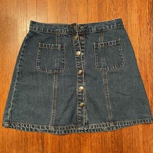 BDG Blue Jean Skirt